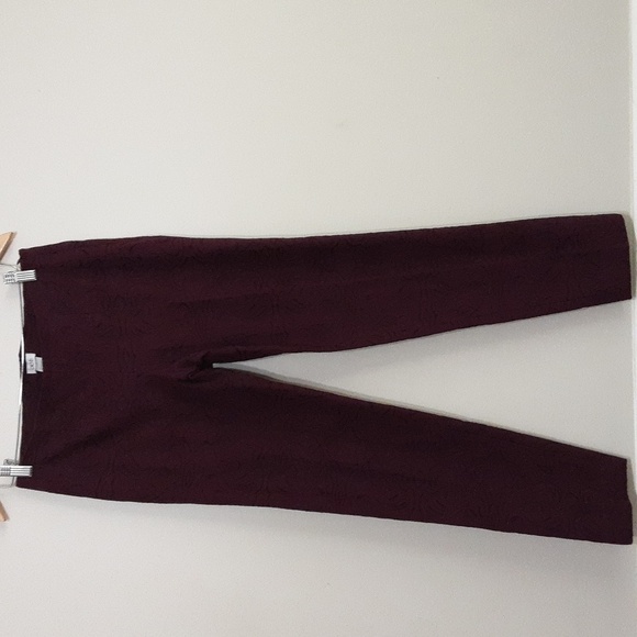 New caché pants textured women’s straight size 4 - Picture 6 of 6